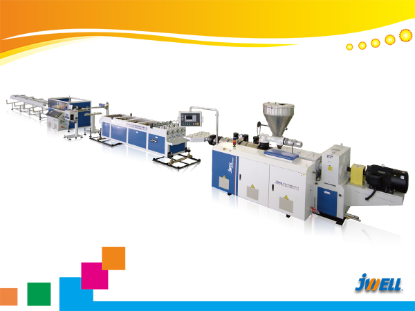 Jwell PVC Four-pipe Extrusion Production Line