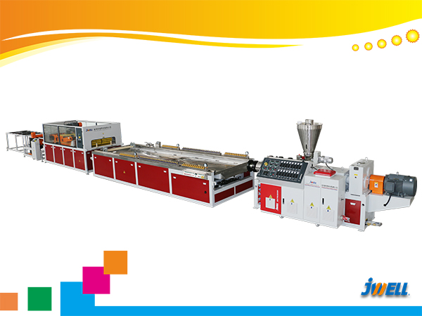 Jwell PVC / WPC Plastic Hollow Door Extrusion Line