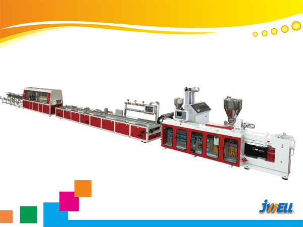 Jwell PVC High Speed window Profile Extrusion Line