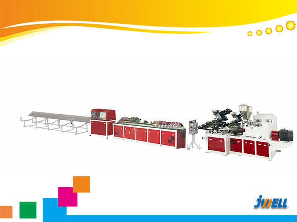 Jwell PE / PP WPC terrassgolv Extrusion Line